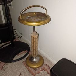 Antique ashtray stand