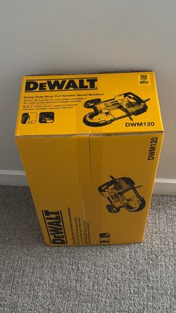 DeWalt DWM120 Heavy-Duty Deep Cut Bandsaw