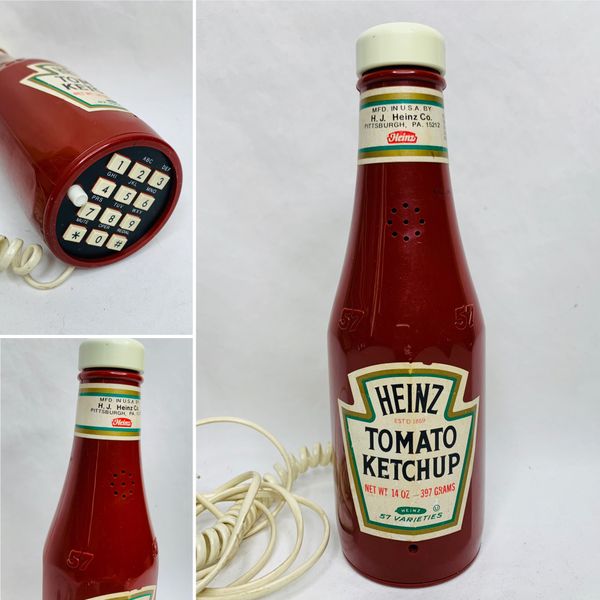 Vintage Heinz Ketchup Telephone Circa 1980s for Sale in Portland, OR