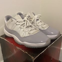 Jordan 11 Retro Low Cement Grey / Size 12