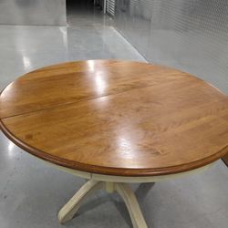 Dining Table With Leaf Insert