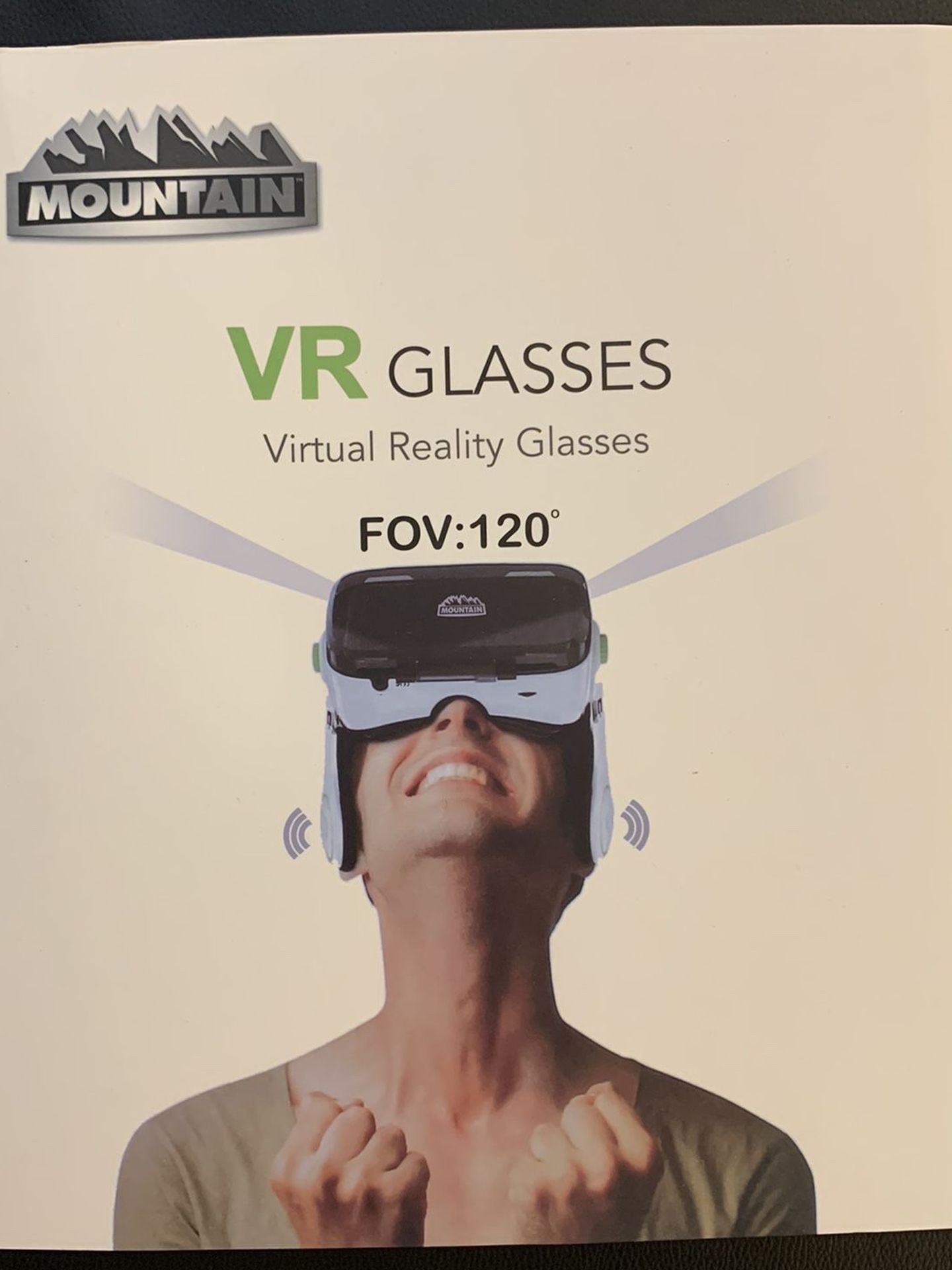 Mountain Vr Headset With Integrated Headphones