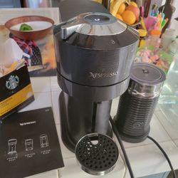Nespresso Vertuo Next & Aeroccino Milk Frother – Like New! ☕