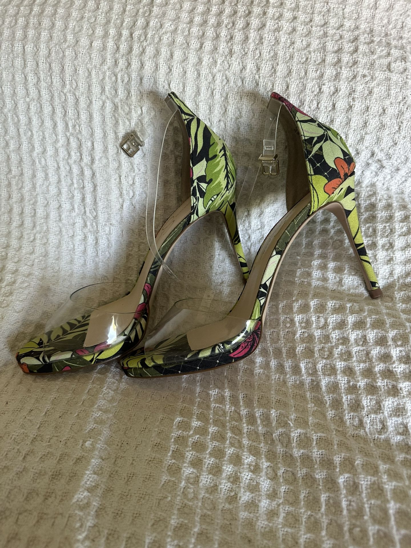 Clear High Heels -Jessica Simpson