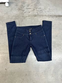 7 Brand Dark Wash Skinny Jeans