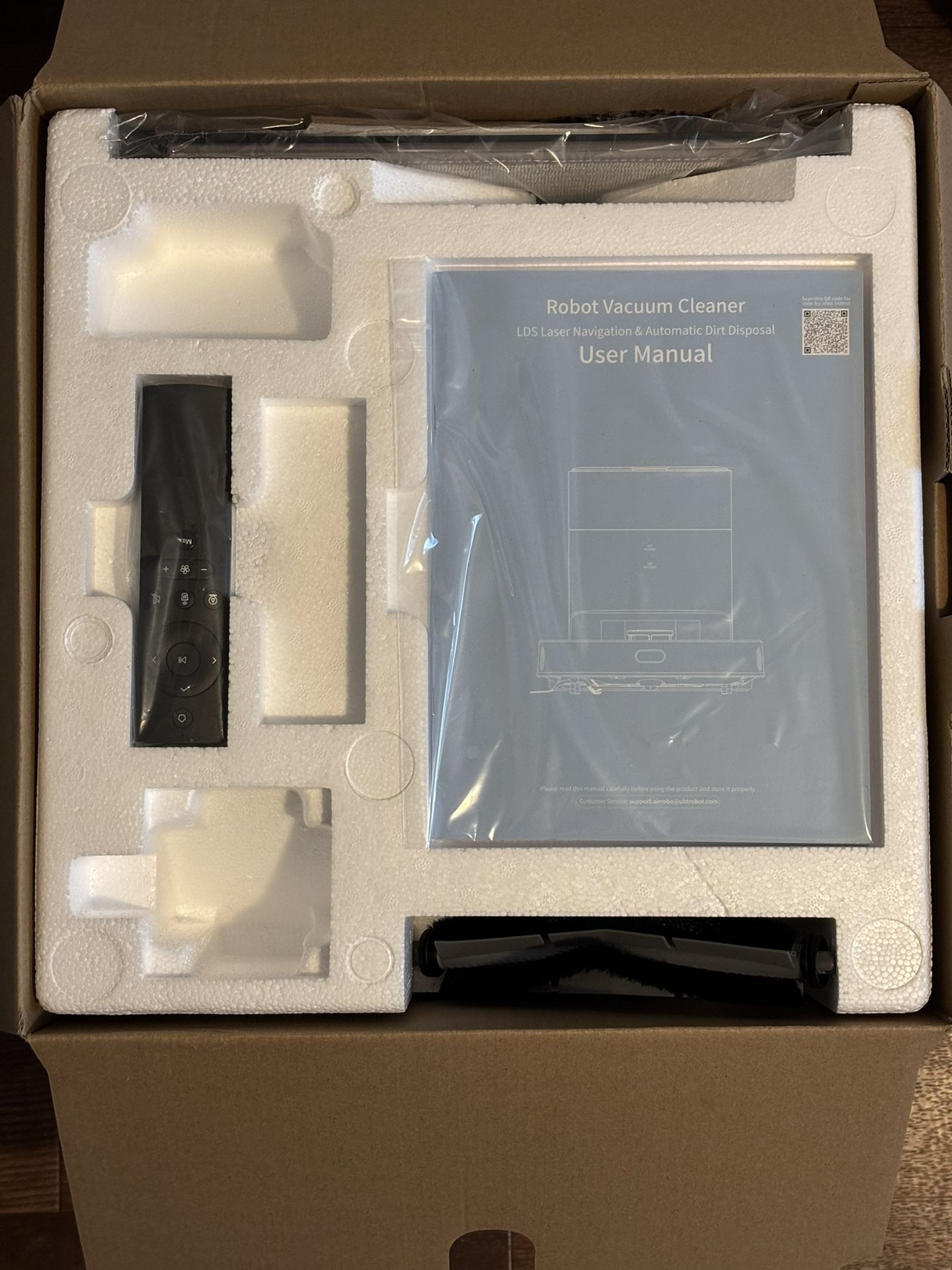 AIRROBO T25+ Robot Vacuum and Mop 5500Pa Suction Self Emptying Smart Mapping