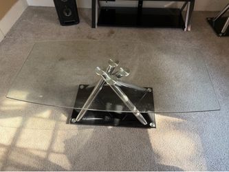 3 glass Living room table