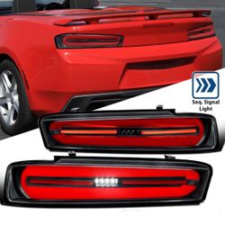 Full16-18 Chevy Camaro Tail Lights Sequential Signals 