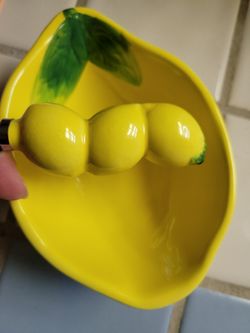 Lemon Dish And Spreader