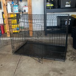 Folding Large Dog Wire Crate Cage
