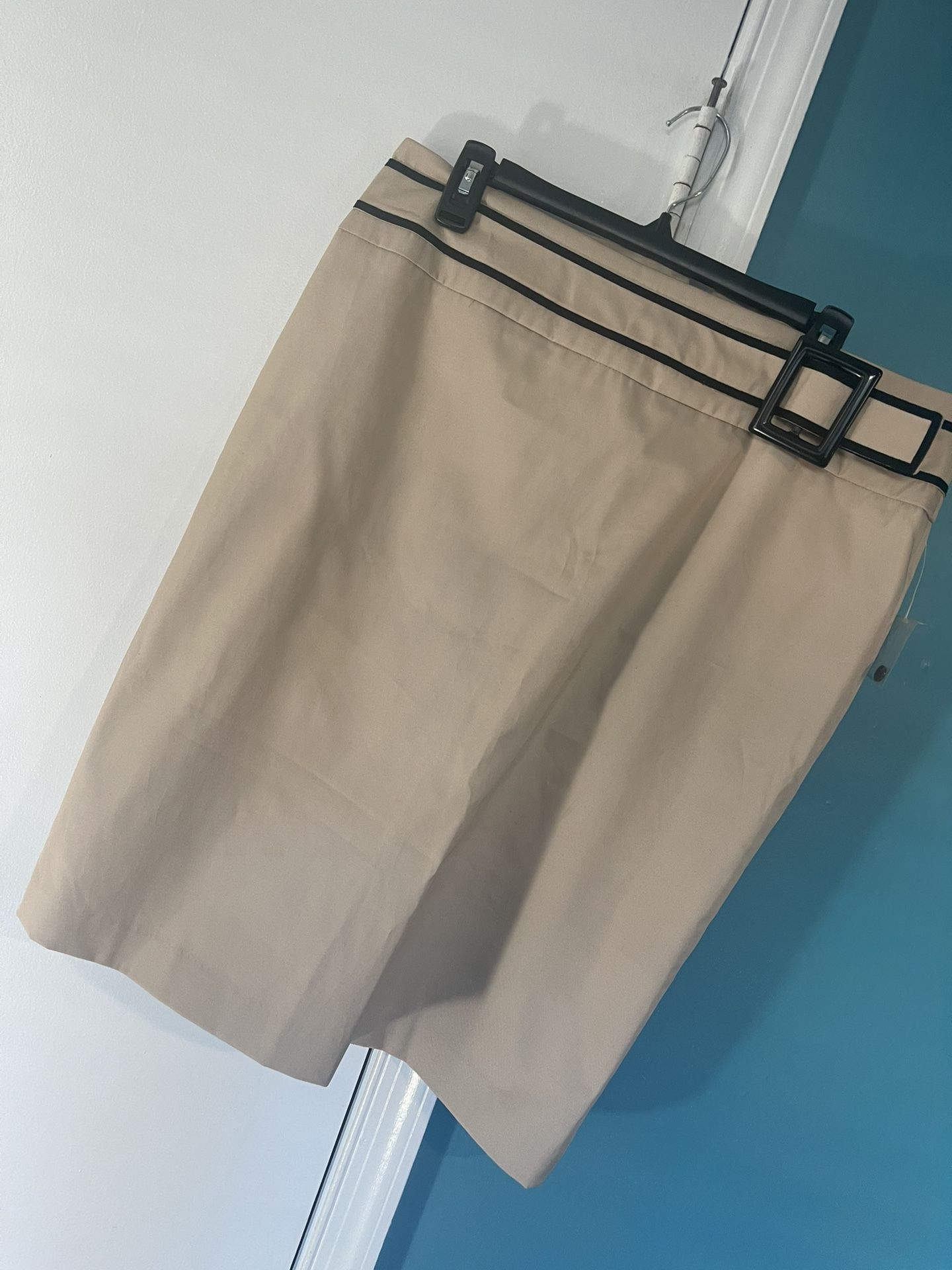 New Tan Pencil Skirt