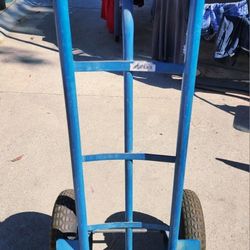 1000 lbs Capacity 2 Wheel Blue Steel Heavy Duty Hand Truck 