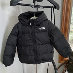 THE NORTH FACE UNISEX BLACK JACKET 2T TODDLER