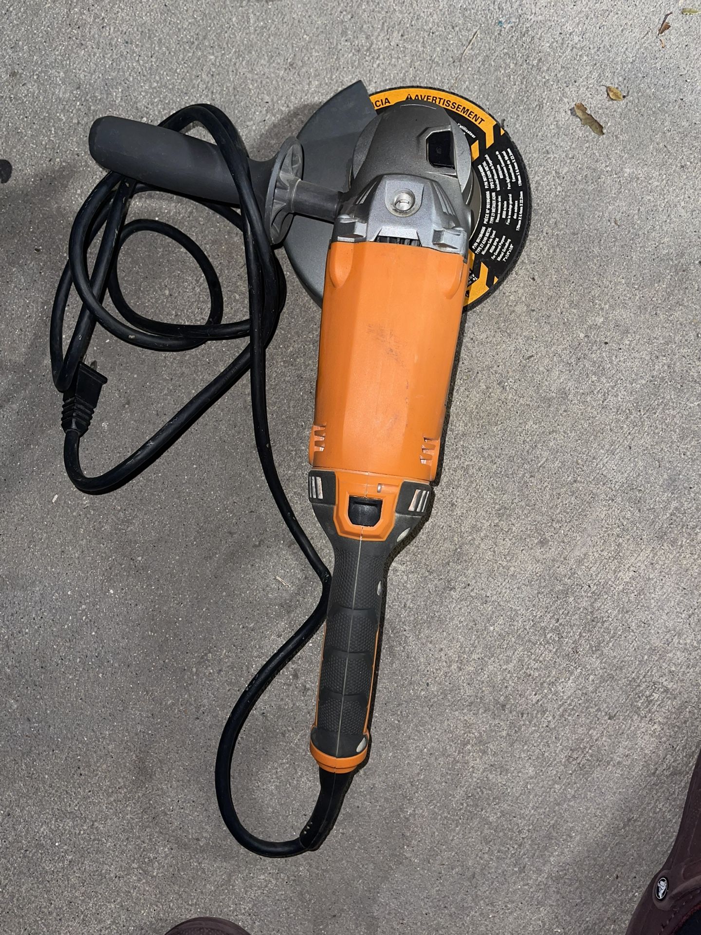 Ridgid Electric Grinder
