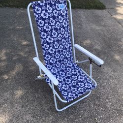 Reclining Beach Chair Only $15
