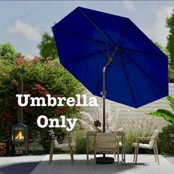 💙💙💙 Brand New Navy Blue 8ft Outdoor Patio Umbrellas   ❌NO STAND/BASE❌