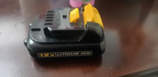 12v Dewalt Battery 