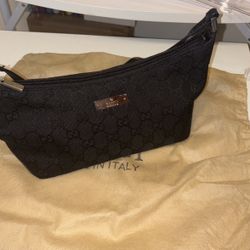 Gucci Black Pochette Bag