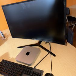 Mac Mini M1 256 G , Gaming Keyboard With Mouse , Samsung Monitor 27 Inch