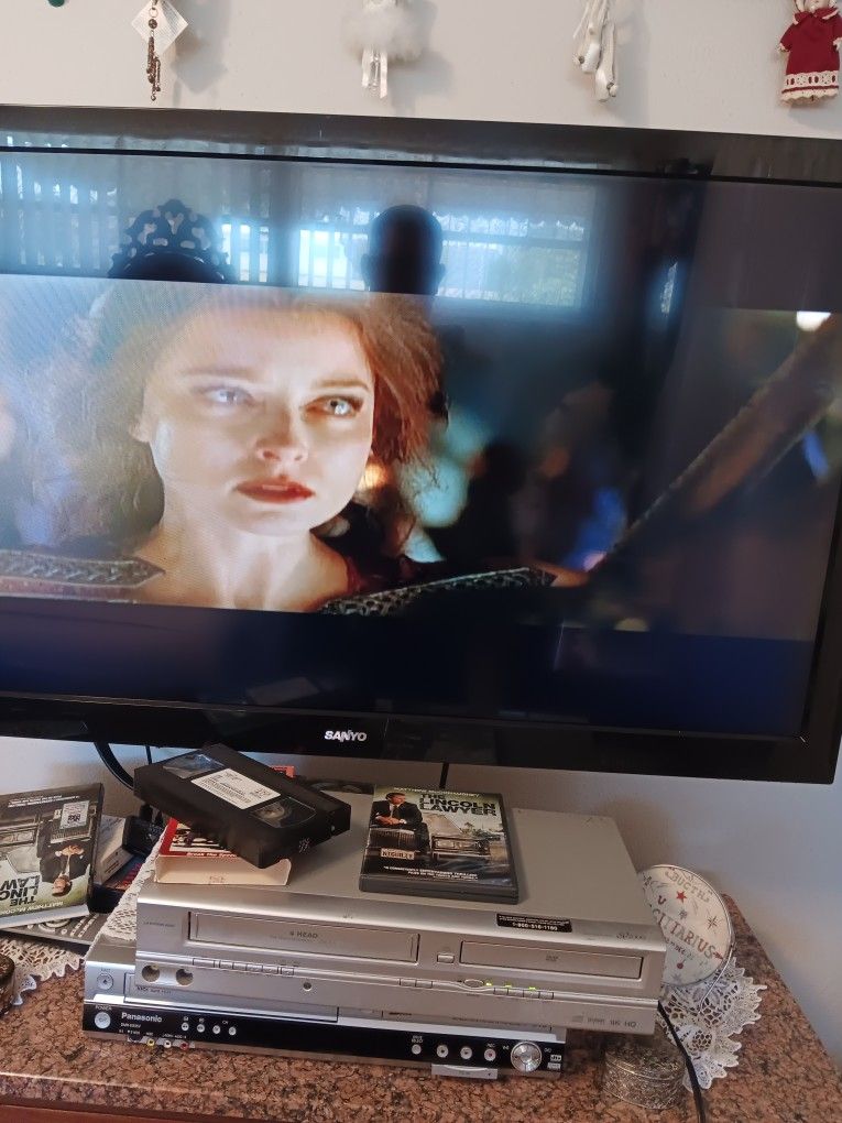 Funai SV2000 WV805 DVD/VCR Recorder 4 Head Hi-Fi No Remote TESTED