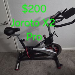 JOROTO X2 Pro Indoor Cycling Bike – Like New – Magnetic Resistance – Heavy Flywheel