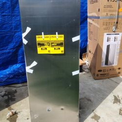 Vissani
24 in. 11 cu. ft. Convertible Auto Defrost Garage Ready Upright Freezer/Refrigerator in Stainless Steel, Energy Star