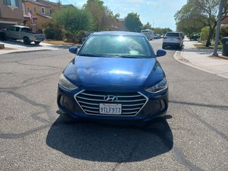 Hyundai Elantra Blue Sedan