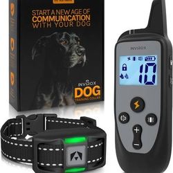 Brand New Dog Training Collar with Remote for 8-110lb Dogs, Waterproof 3300ft Range
