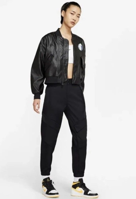 Jordan x Paris Saint-Germain Bomber Black Jacket.