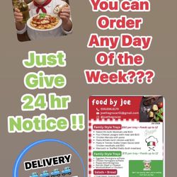 Italian 🇮🇹🍝🥗🥖Catering 