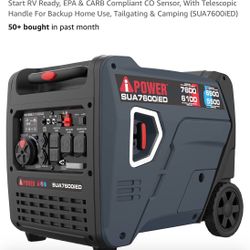 New A-ipower New Generator With Dual Fuel Option