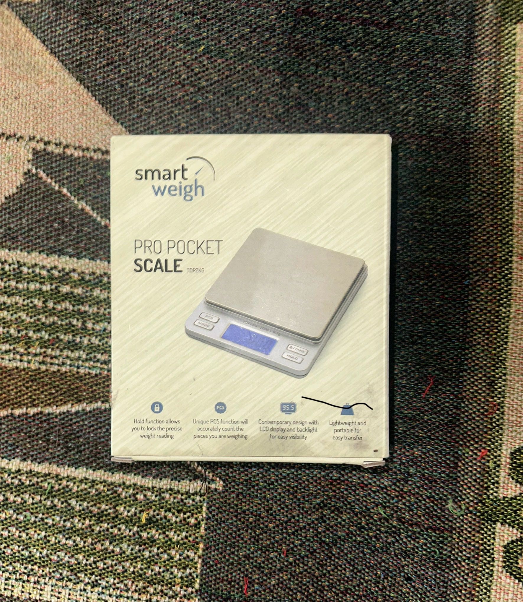 SMART WEIGHT DIGITAL PRO POCKET SCALE