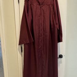 ASU Size Large Maroon Gown