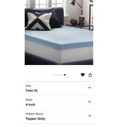NEW MATTRESS TOPPER