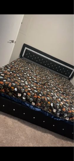 Cali king mattress and frame