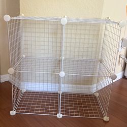  4 Cube Metal Storage Organizer Only 14"x14"x 14"