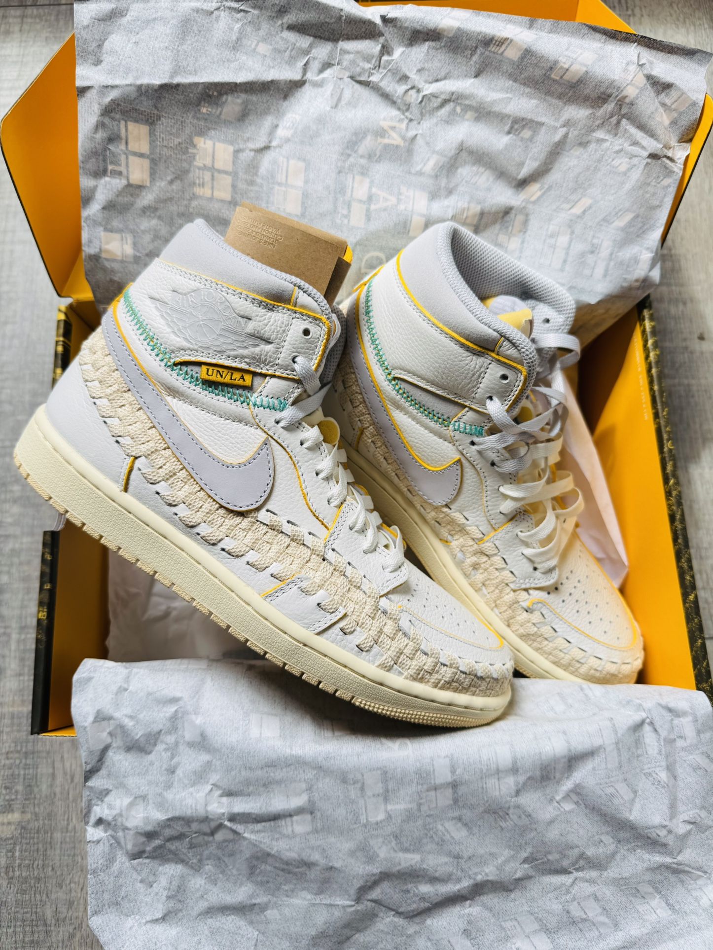 Jordan 1 Retro High Union LA Bephies Beauty Supply Size 8.5