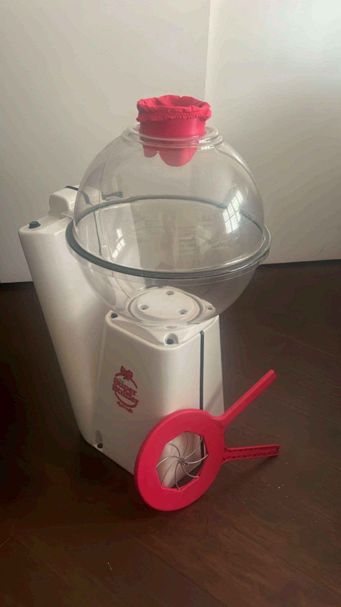 Super stuffer balloon machine