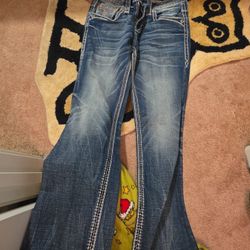 Mens Boot Cut Rock Revival 