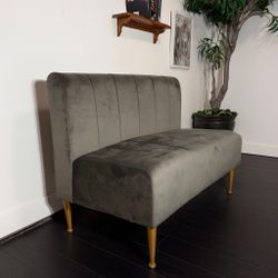 Comfortable Velvet Booth 