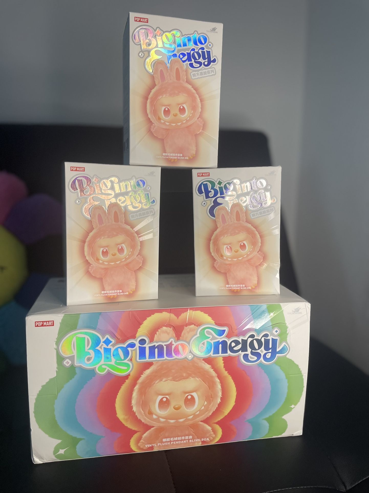 Labubu Authentic Big Into Energy 6 Pack Blind Box