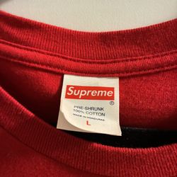 Large Supreme Hoodie 