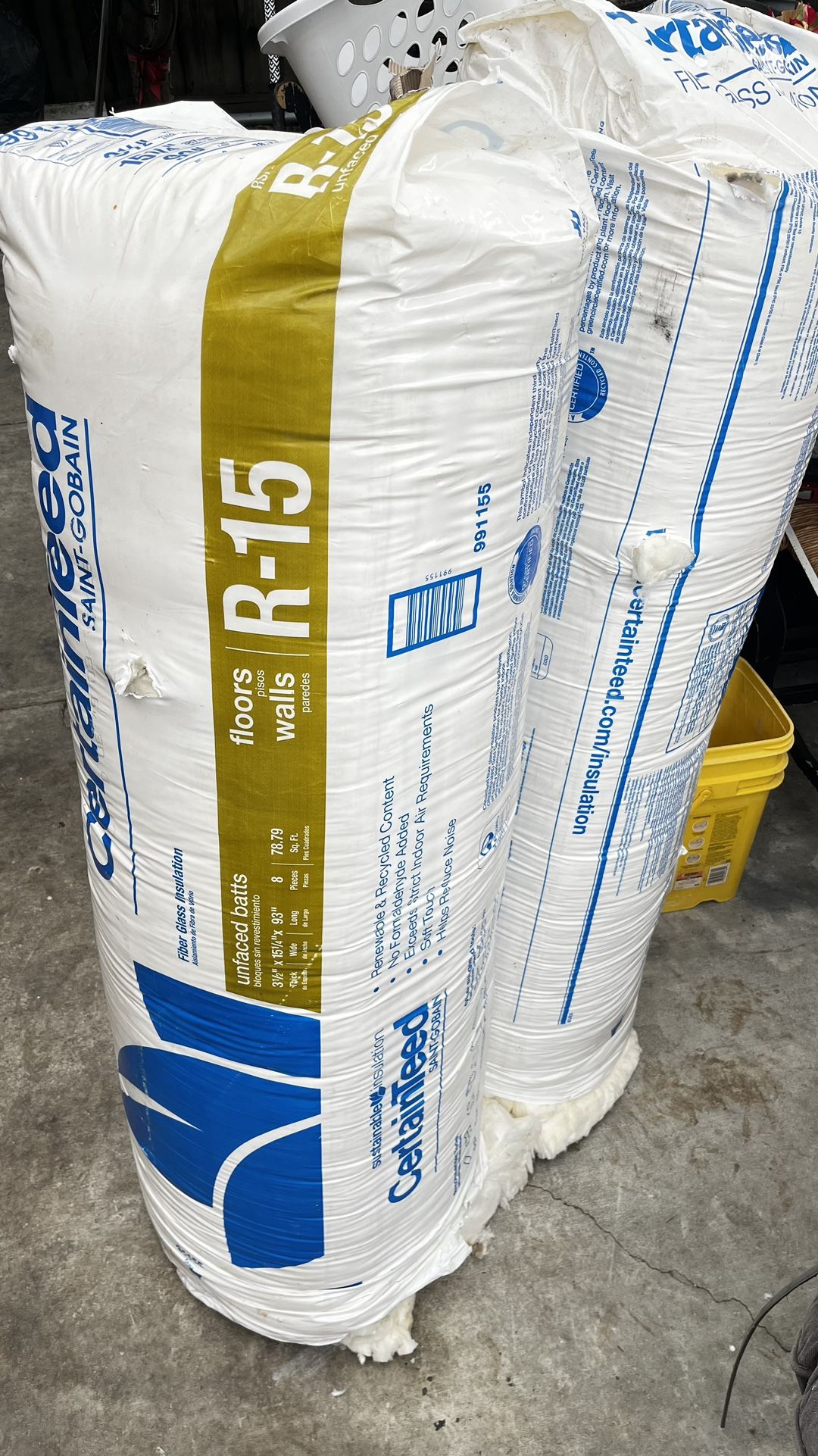 R-15 Wall Insulation