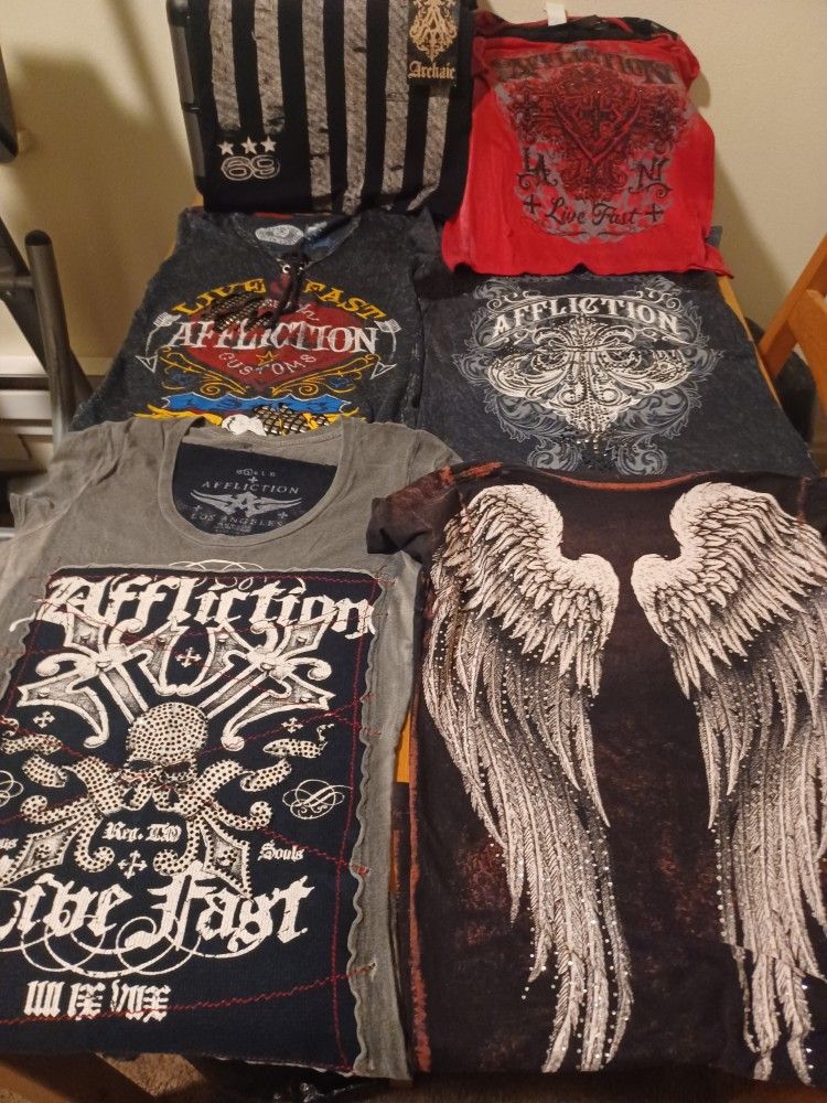 Affliction Collection Women's Shirts Small 