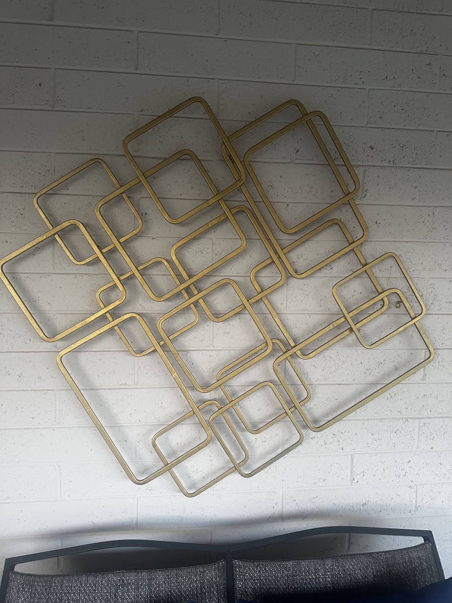 26 In Metal Abstract Wall Art