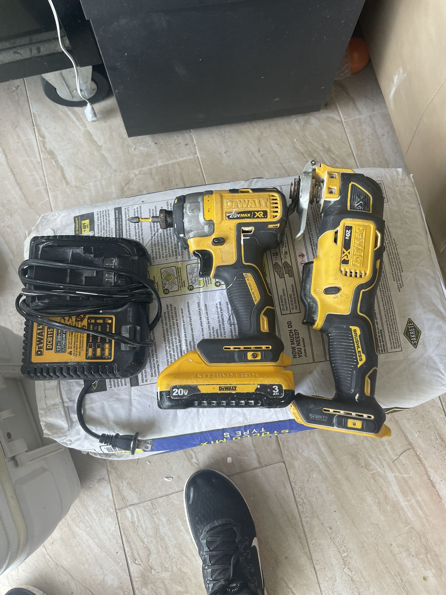 Impact Drill Multi Tool Charger I Bactery