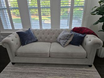 Macy's Kallison 92" Fabric Sofa, excellent condition