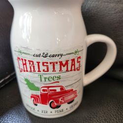 Cut And Carry Christmas Trees Mug