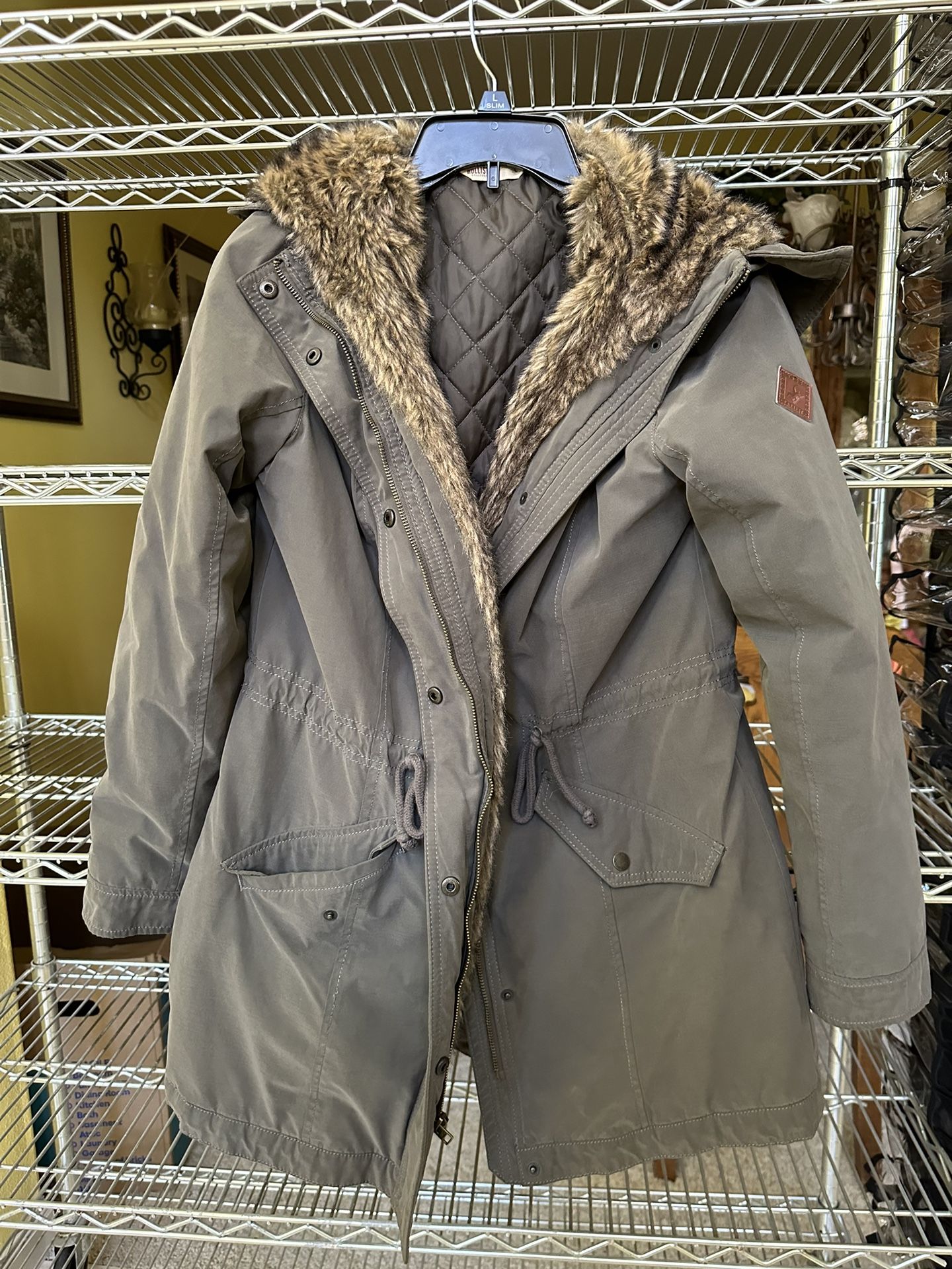 Faux fur Lined Hollister Parka