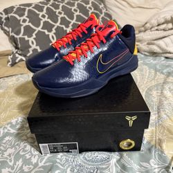 Kobe 5 Protro Caitlin Clark × Nike Zoom 'Indiana Fever' Size 10 Men